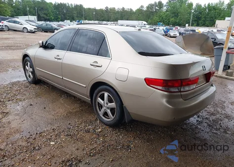 2004 Honda Accord 2.4 Ex из США, поврежденный, VIN 1HGCM56814A001722